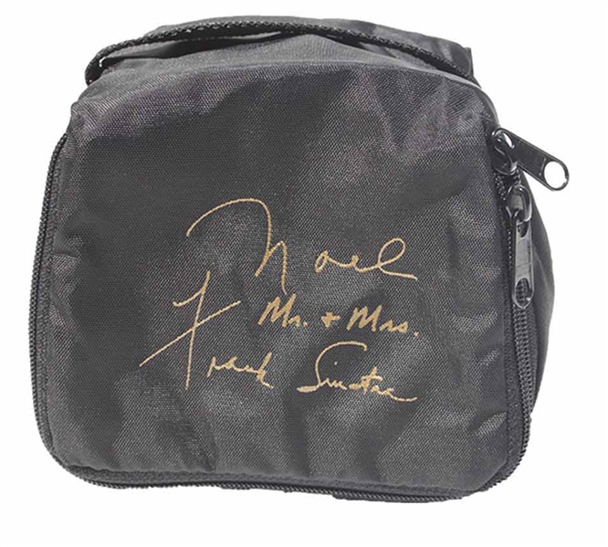 Christmas Travel Bag Owned by Frank Sinatra